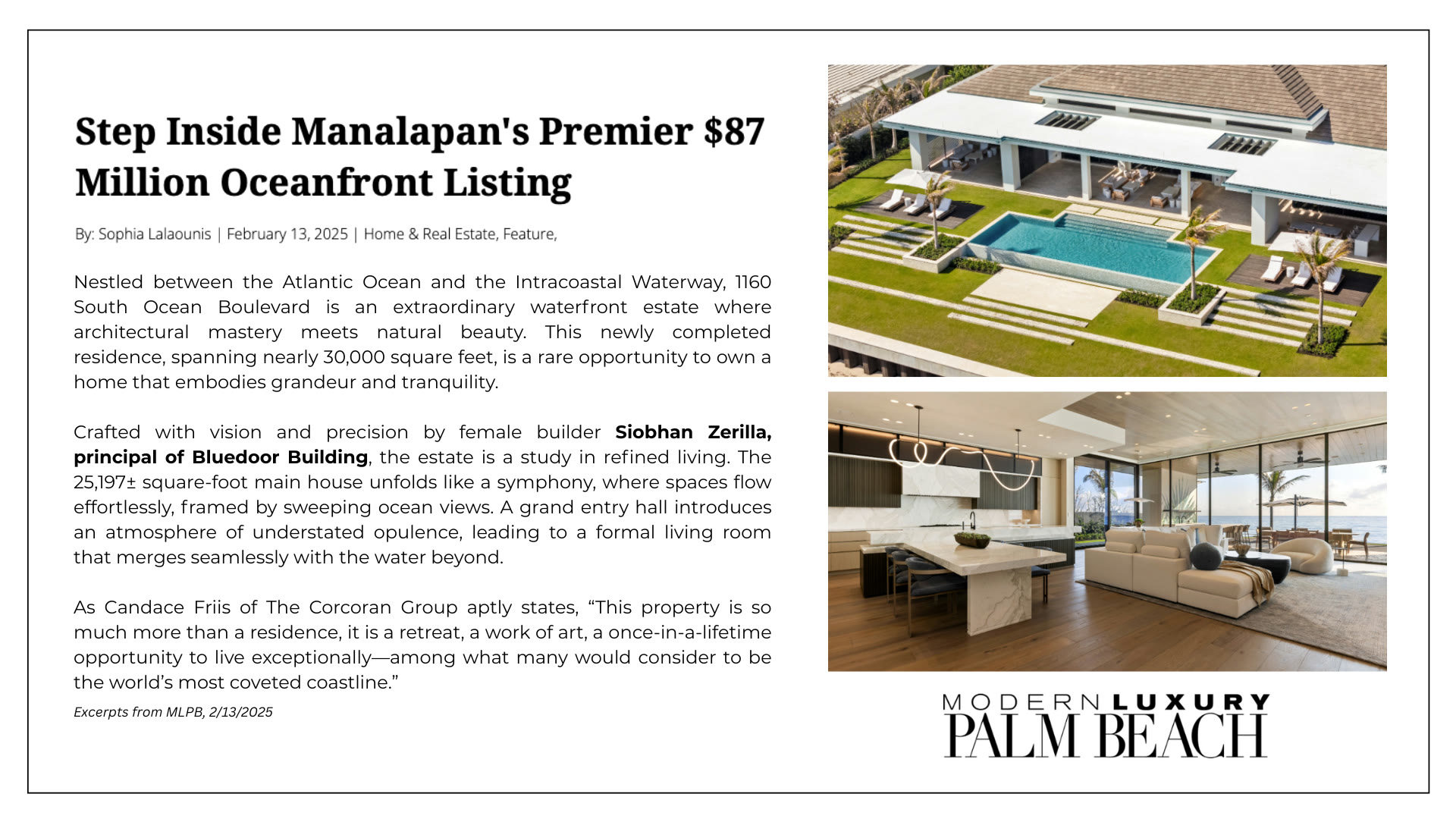 An Extraordinary Oceanfront Estate, Manalapan