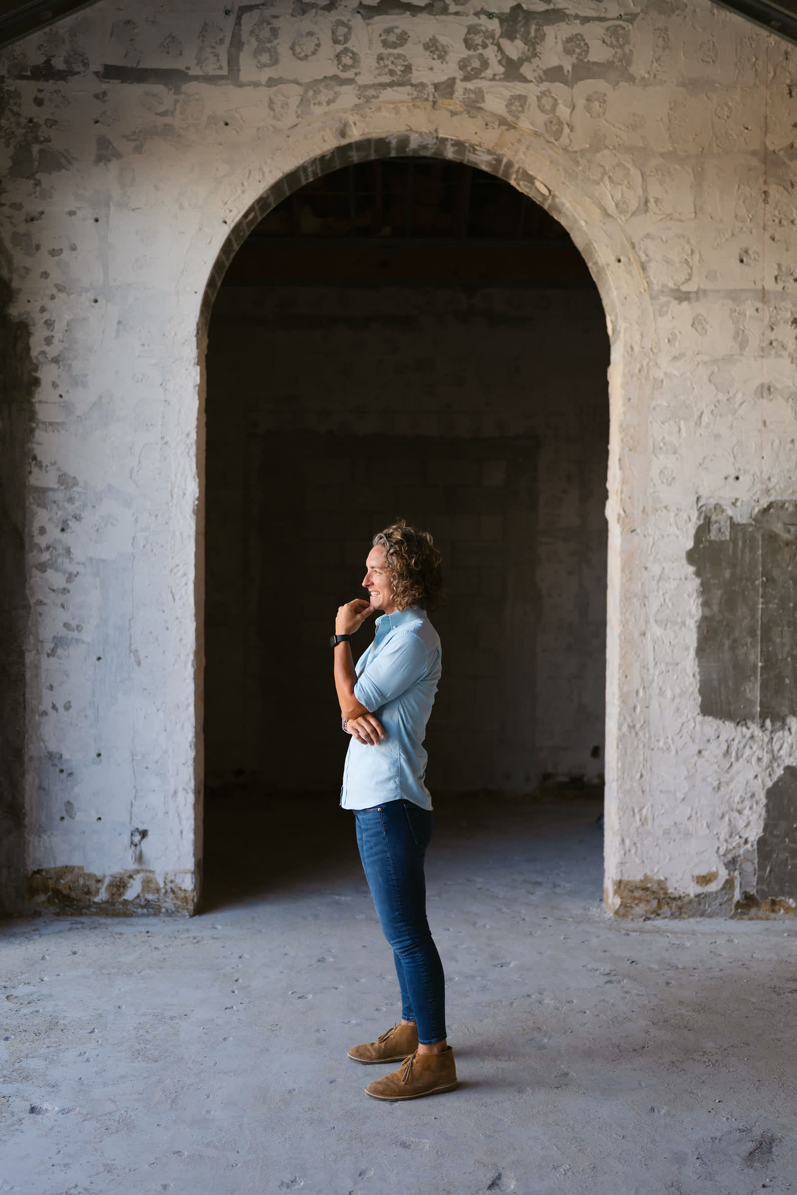 Siobhan Zerilla on site